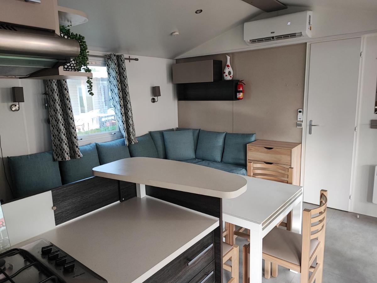 Mobilhome 741 Les Charmettes,3Ch,2Sdb,Lave Linge,Lave Vaisselle,Clim,2Wc 레 마트 외부 사진